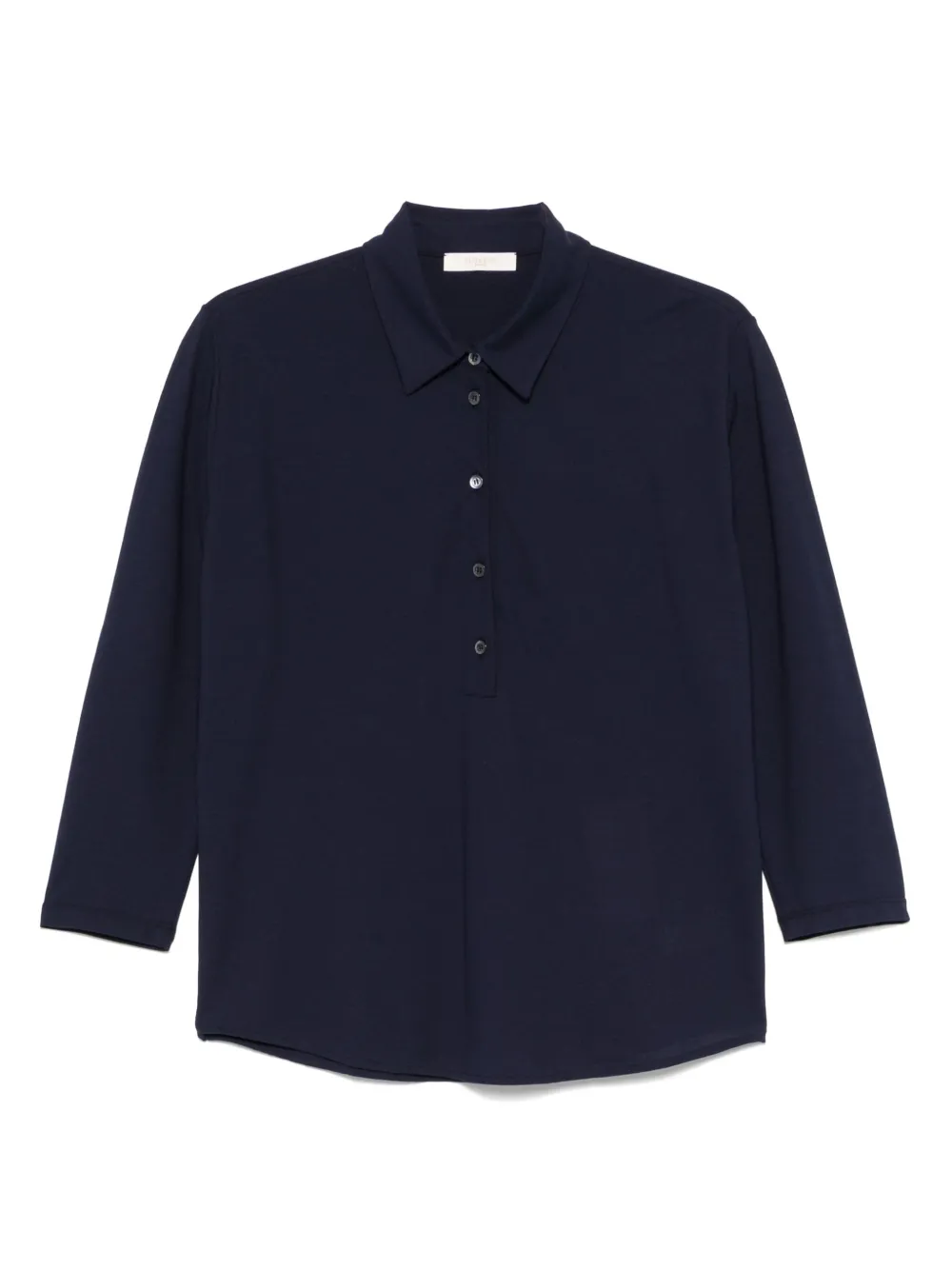 Zanone blusa de algodón | azul | Image 1