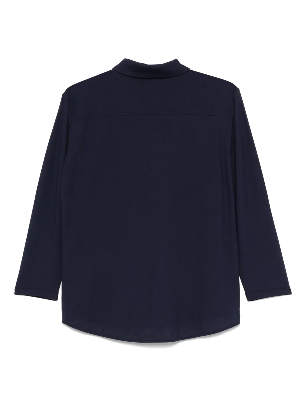 Zanone Katoenen shirt - Blauw