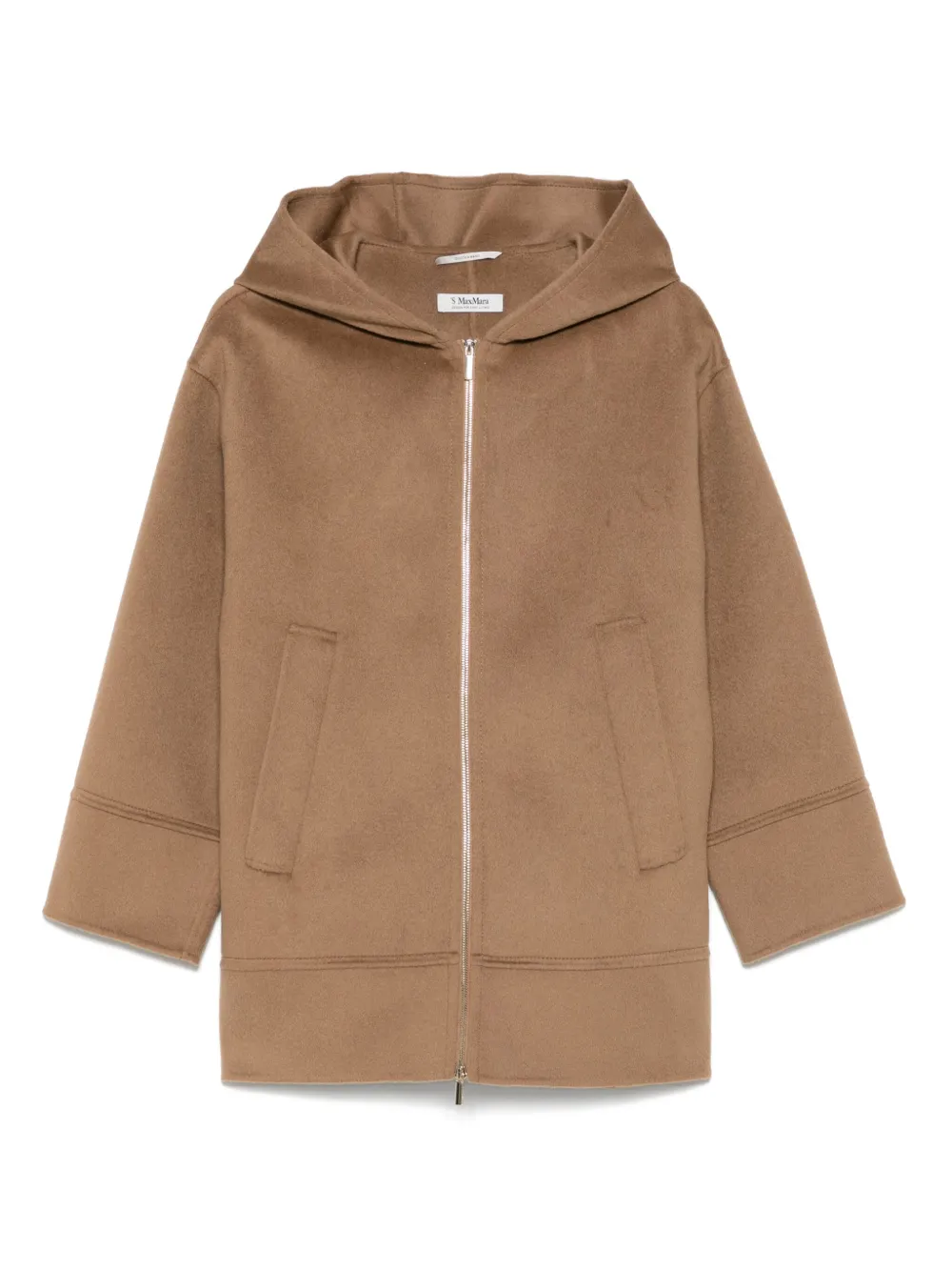 'S Max Mara chamarra de fieltro | marrón | Image 1