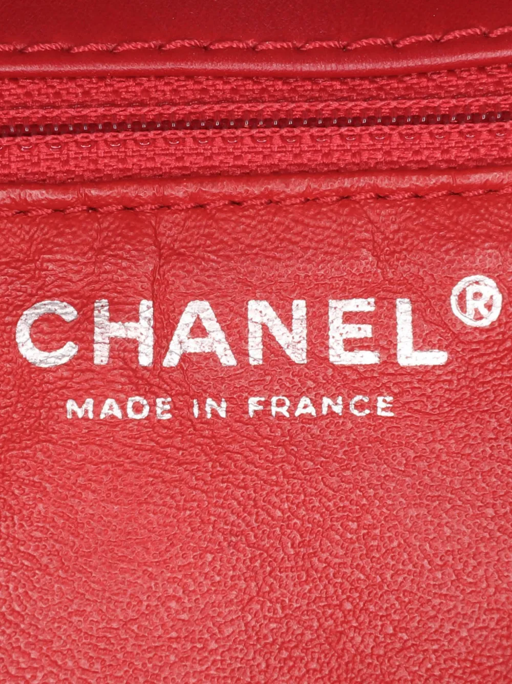 CHANEL Pre-Owned Borsa a spalla CC Patent Accordion Single Flap con motivo chevron 2009-2010 | Image 5