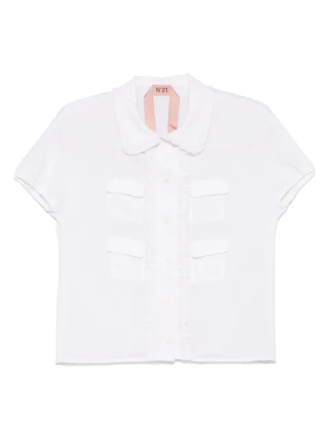 Nº21 pockets-detail shirt