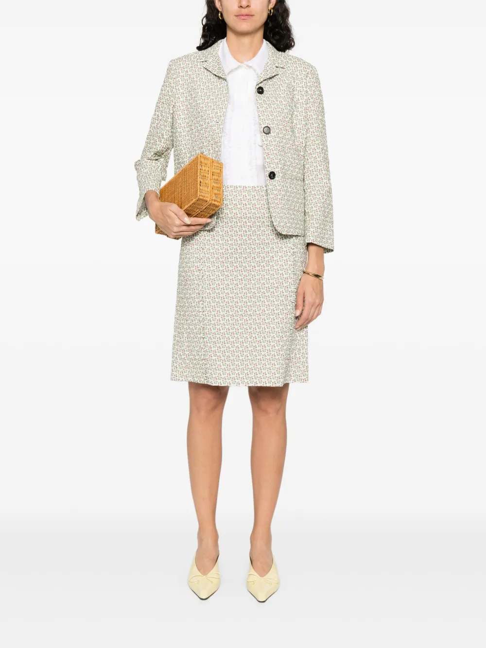 Nº21 Blouse met zakdetail - Wit