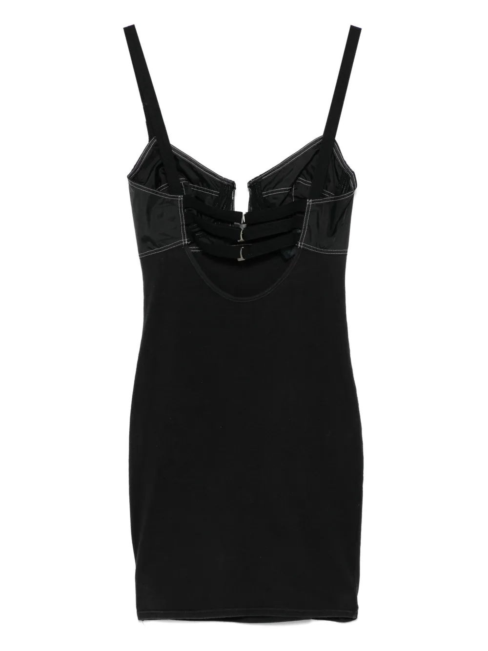 Jean Paul Gaultier Pre-Owned 2000s jurk met bustier - Zwart