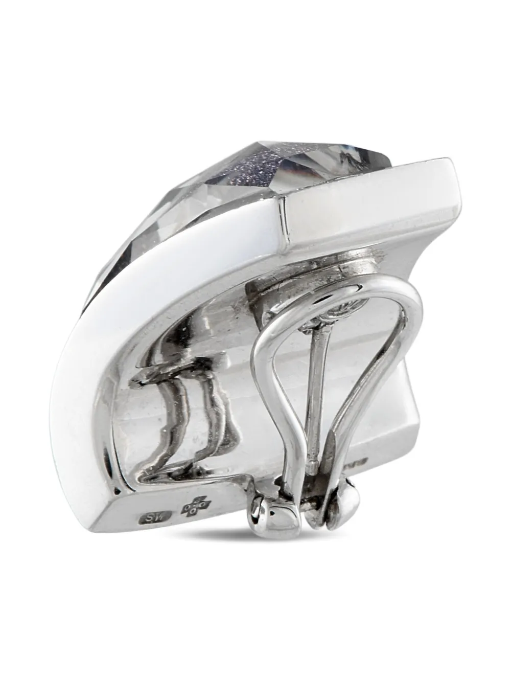 Stephen Webster 18K white gold Crystal Haze diamond clip-on earrings | Image 2