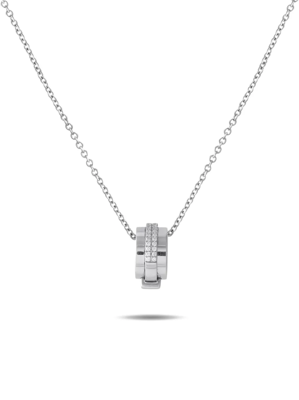 Asprey London Asprey ダイヤモンド ネックレス 18Kホワイトゴールド - シルバートーン Asprey London Asprey ダイヤモンド ネックレス 18Kホワイトゴールド - シルバートーン