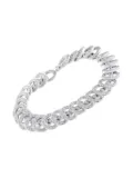 LB Exclusive 18K white gold diamond chain bracelet - Silver