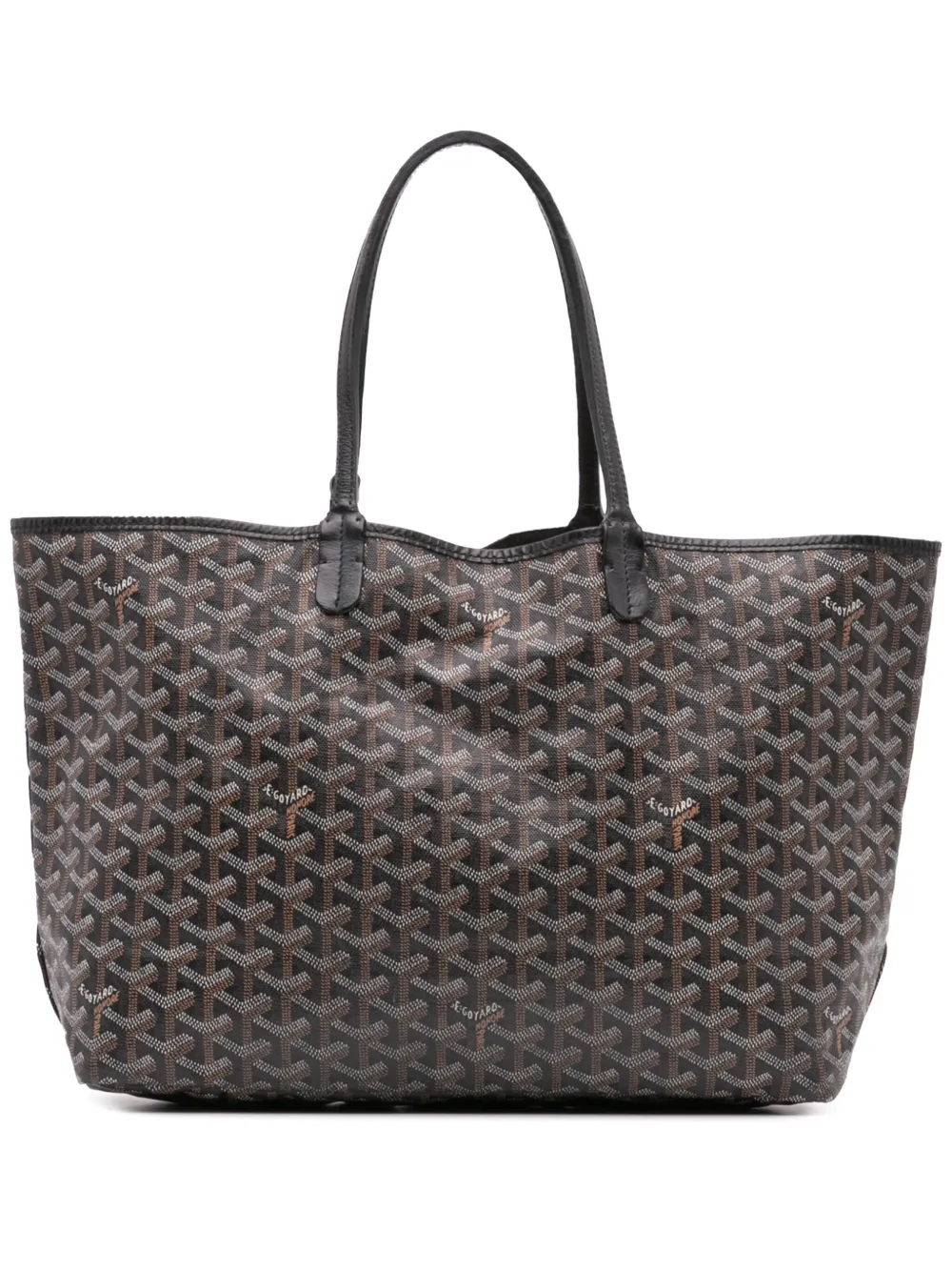 Goyard Pre-Owned 2010-2024 ゴヤールディン サンルイ PM トートバッグ - ブラック Goyard Pre-Owned 2010-2024 ゴヤールディン サンルイ PM トートバッグ - ブラック