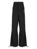 Laneus drawstring track pants - Black