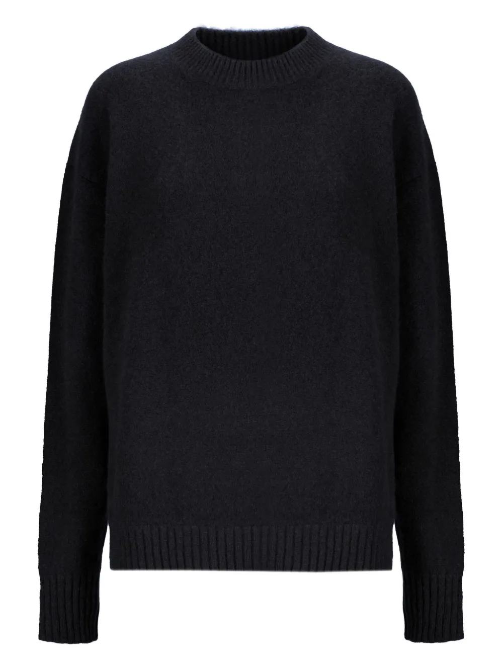 Laneus Crew-neck Sweater In Black