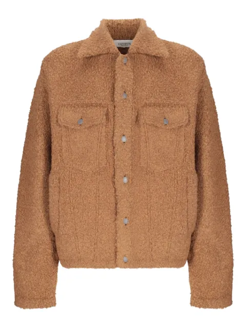 Laneus sobrecamisa texturizada con botones