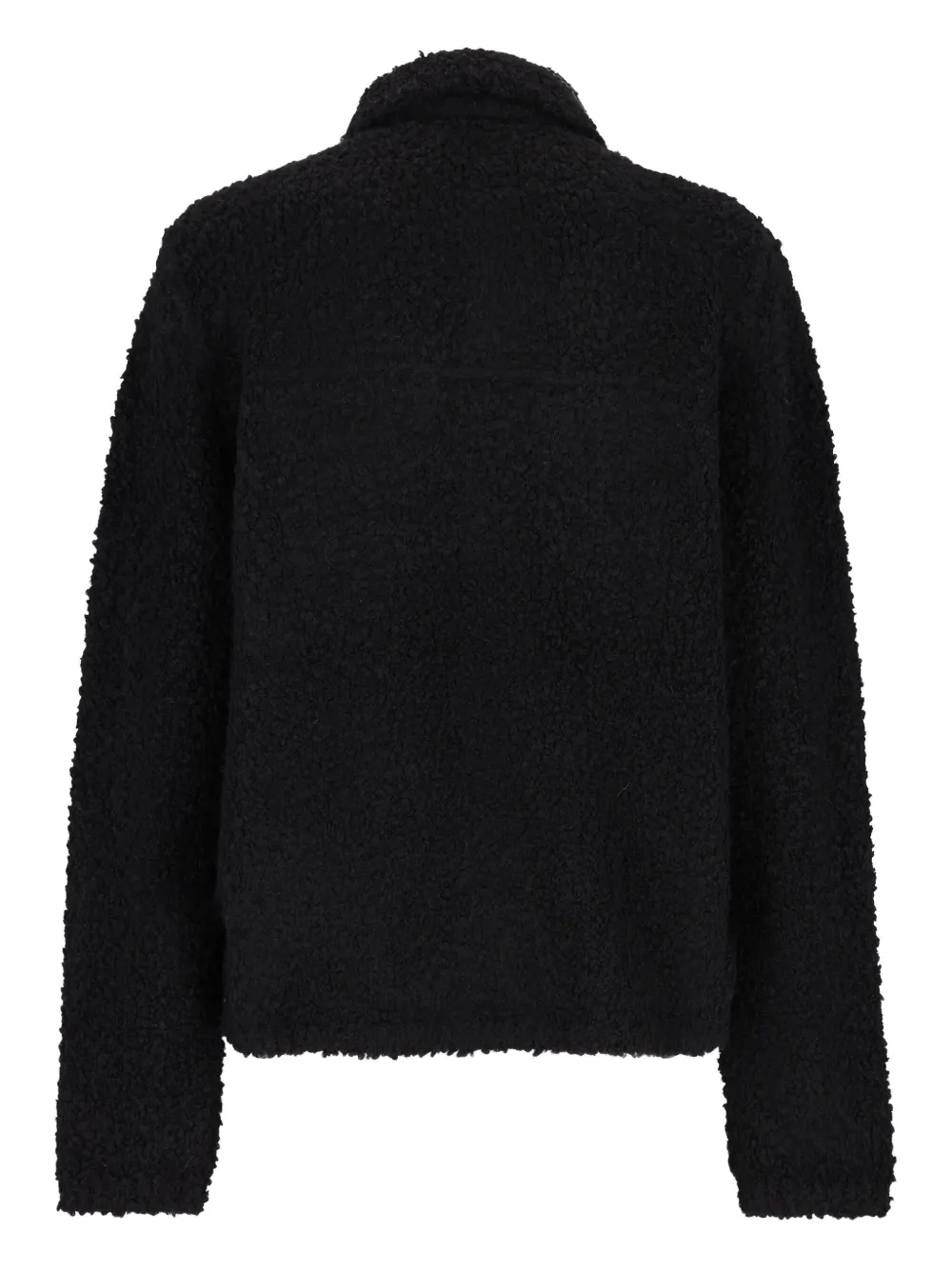 Laneus Knitted Jacket In Black