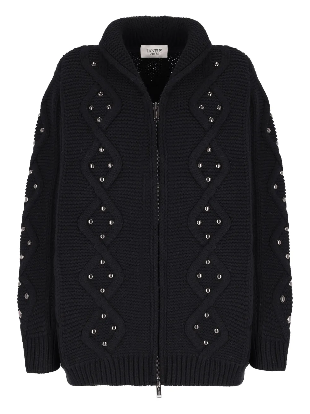 Laneus cárdigan con apliques | negro | Image 1