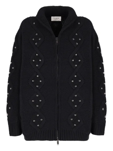Laneus stud-embellished cardigan