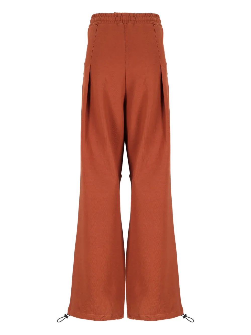 Laneus Drawstring-waist Track Pants In Orange