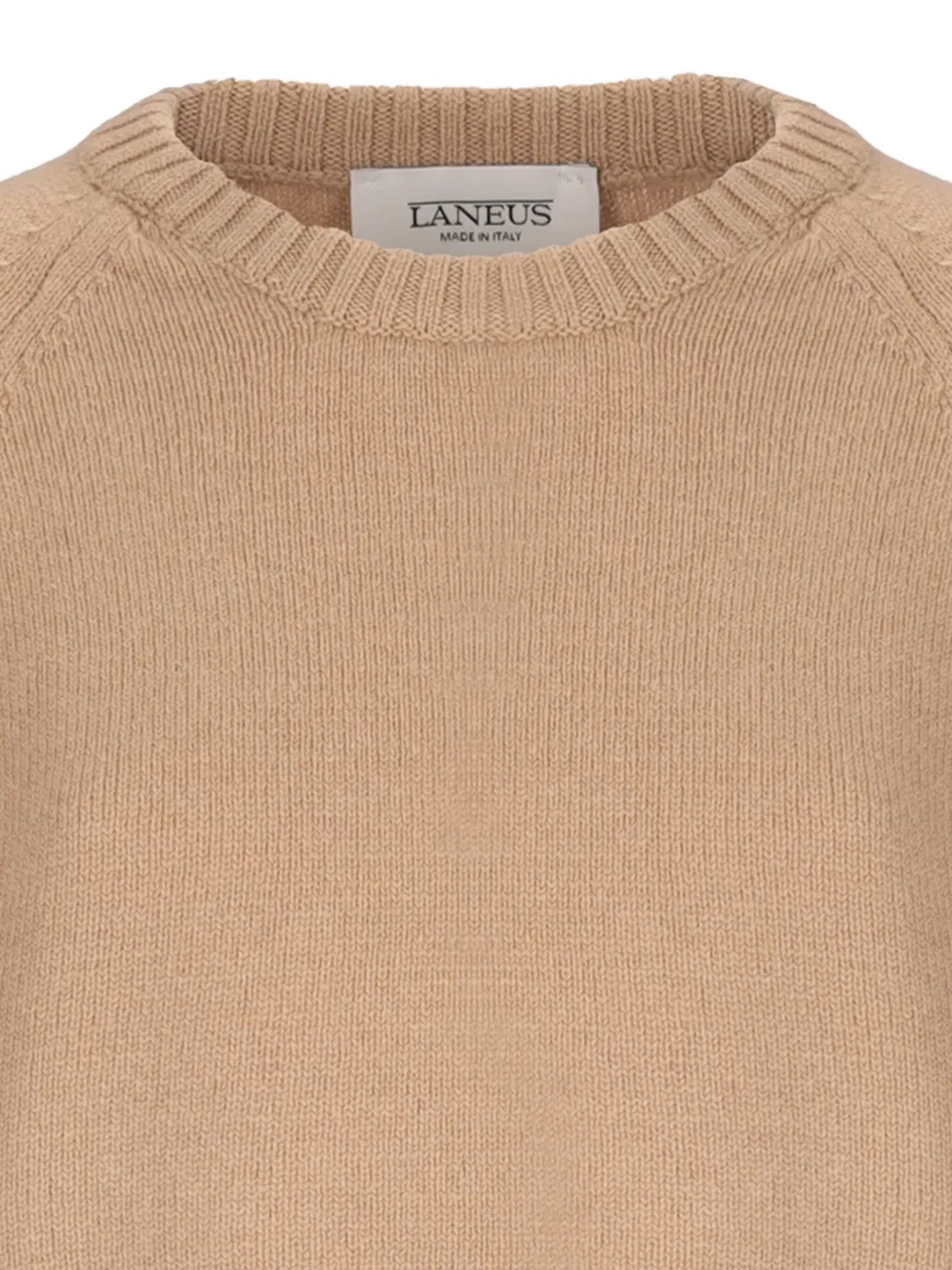 Laneus Trui met raglanmouwen Beige