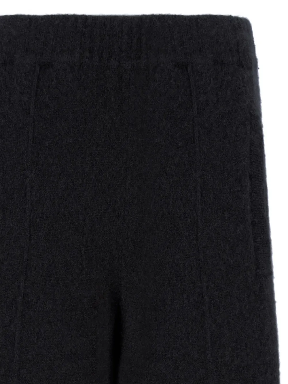 Laneus Gebreide broek - Zwart