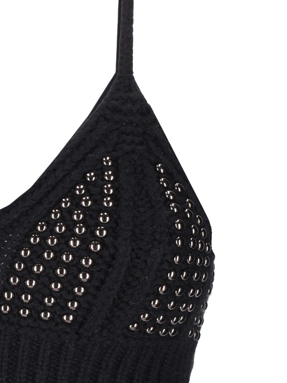 Laneus Gebreide top Zwart