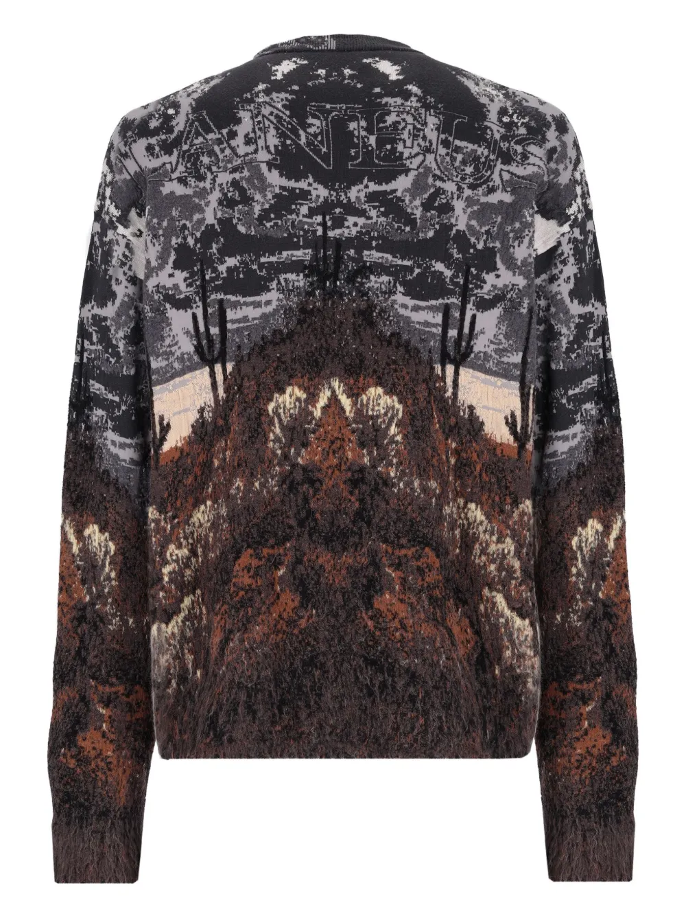 Laneus patterned-jacquard sweater | Knitted Sweaters | Image 2