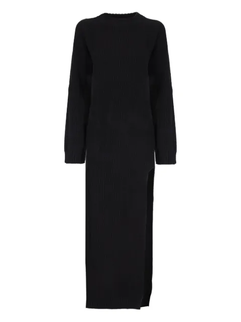 Laneus knitted midi dress