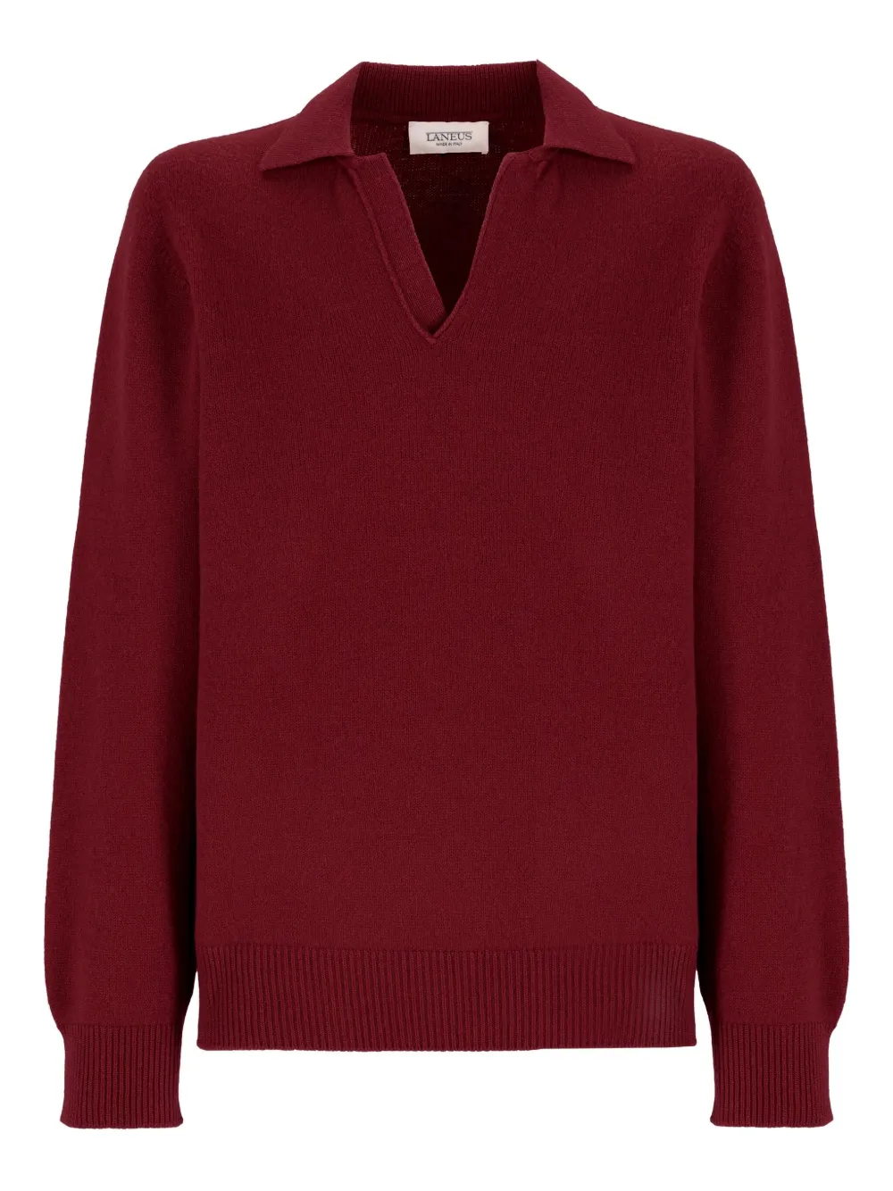 Laneus V-neck sweater | Red | Image 1
