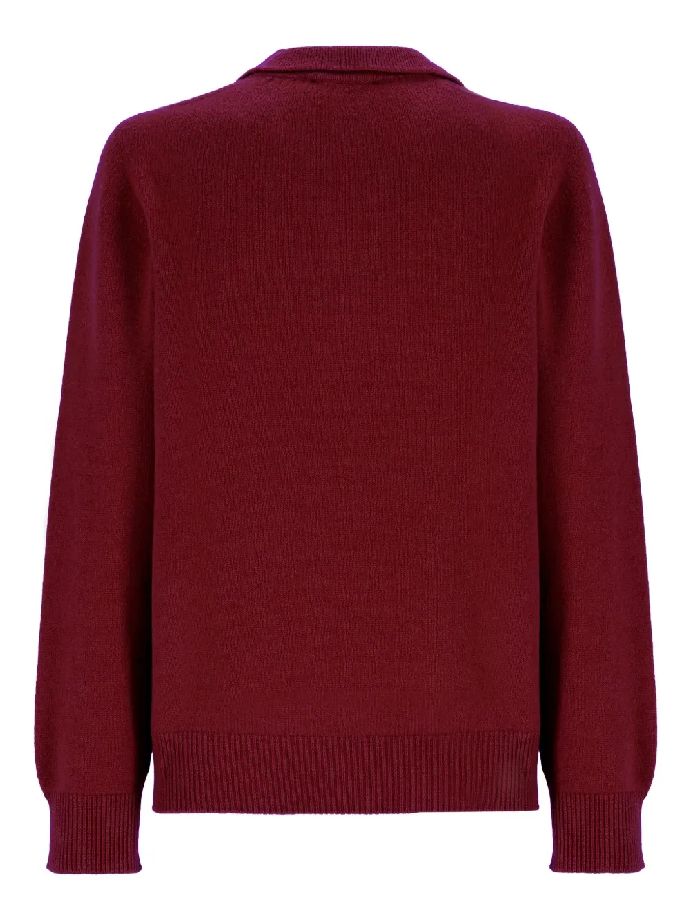 Laneus V-neck sweater - Rood