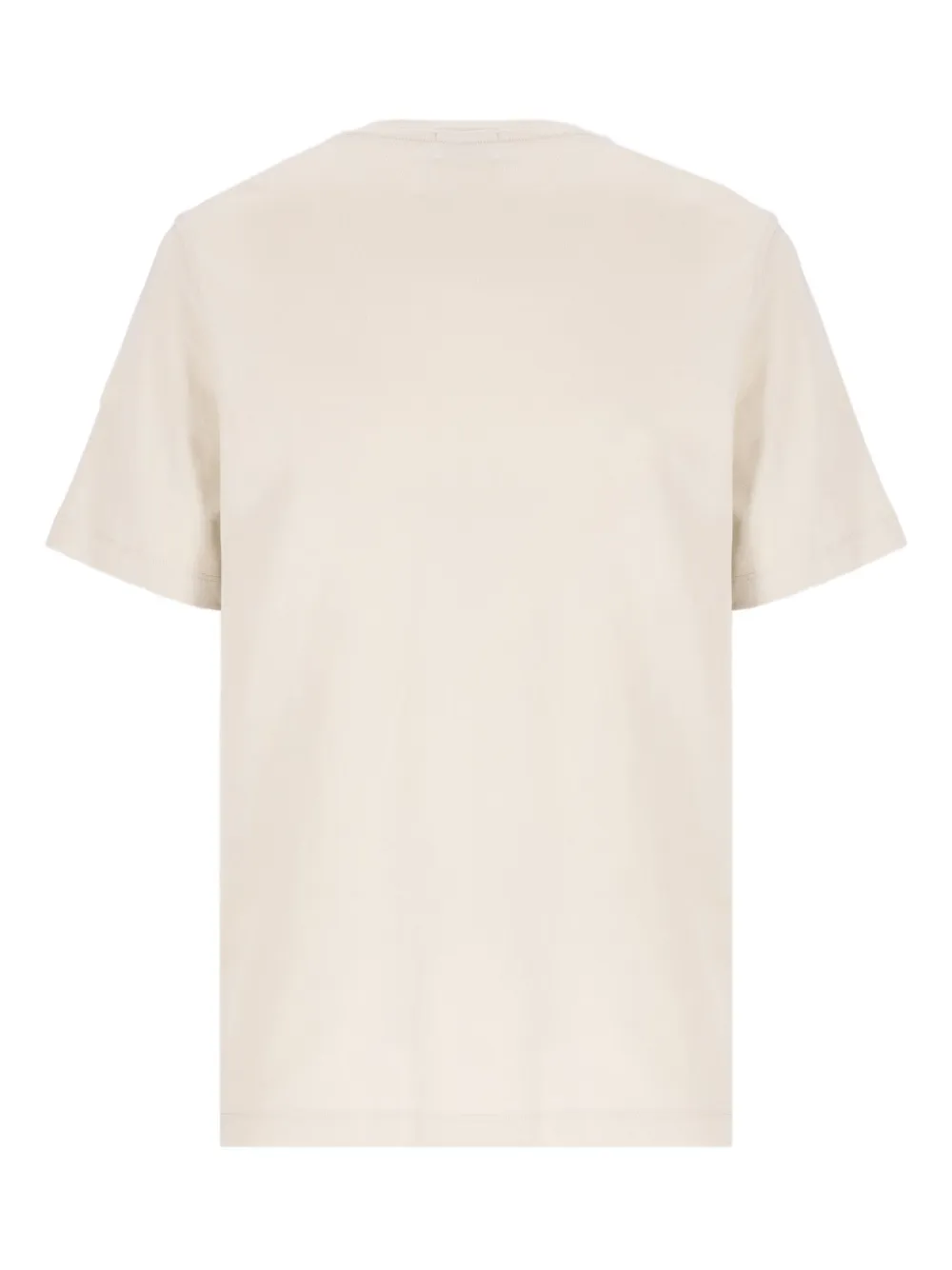 Laneus T-shirt met grafische print - Beige
