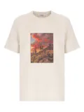 Laneus graphic-print T-shirt - Neutrals