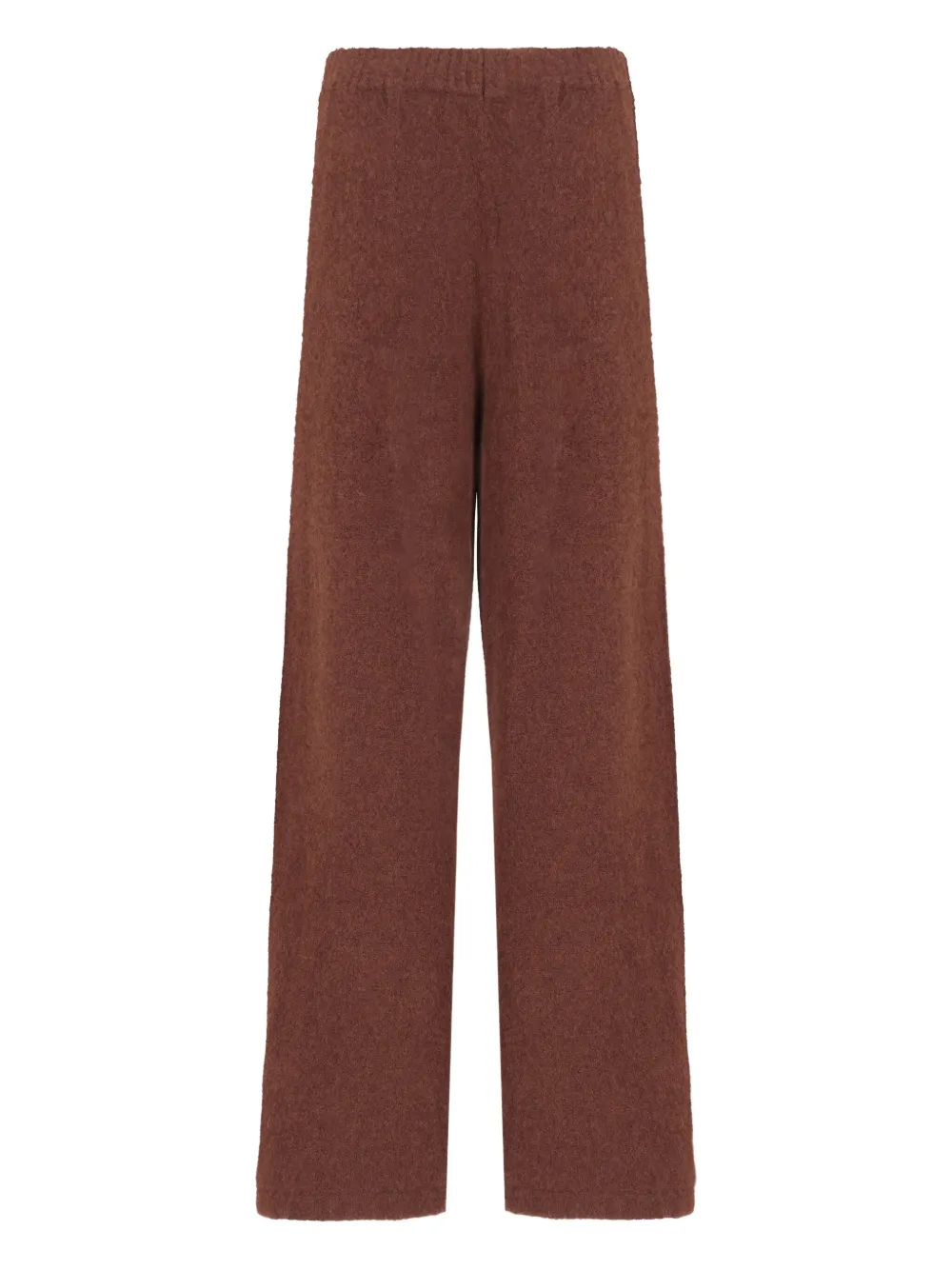 Laneus Broek met wijde pijpen - Bruin