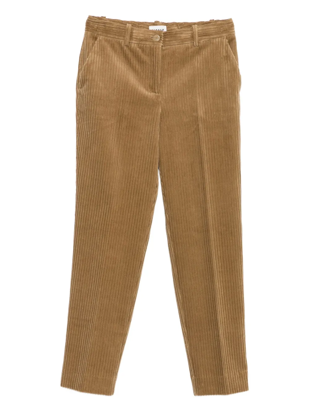 P.A.R.O.S.H. Ribfluwelen broek Bruin