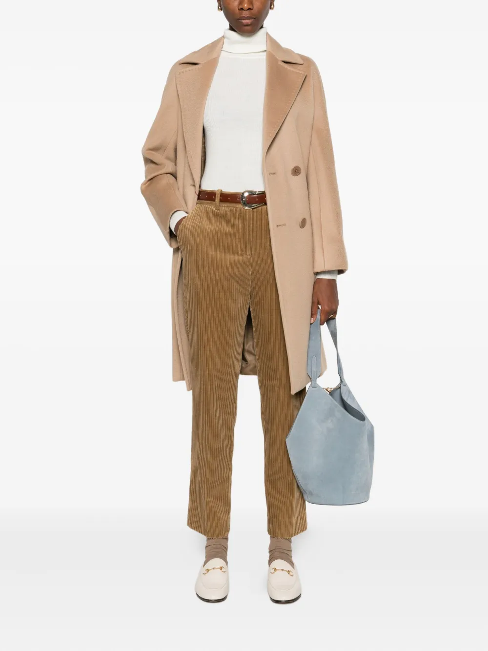 P.A.R.O.S.H. corduroy cotton trousers - Bruin