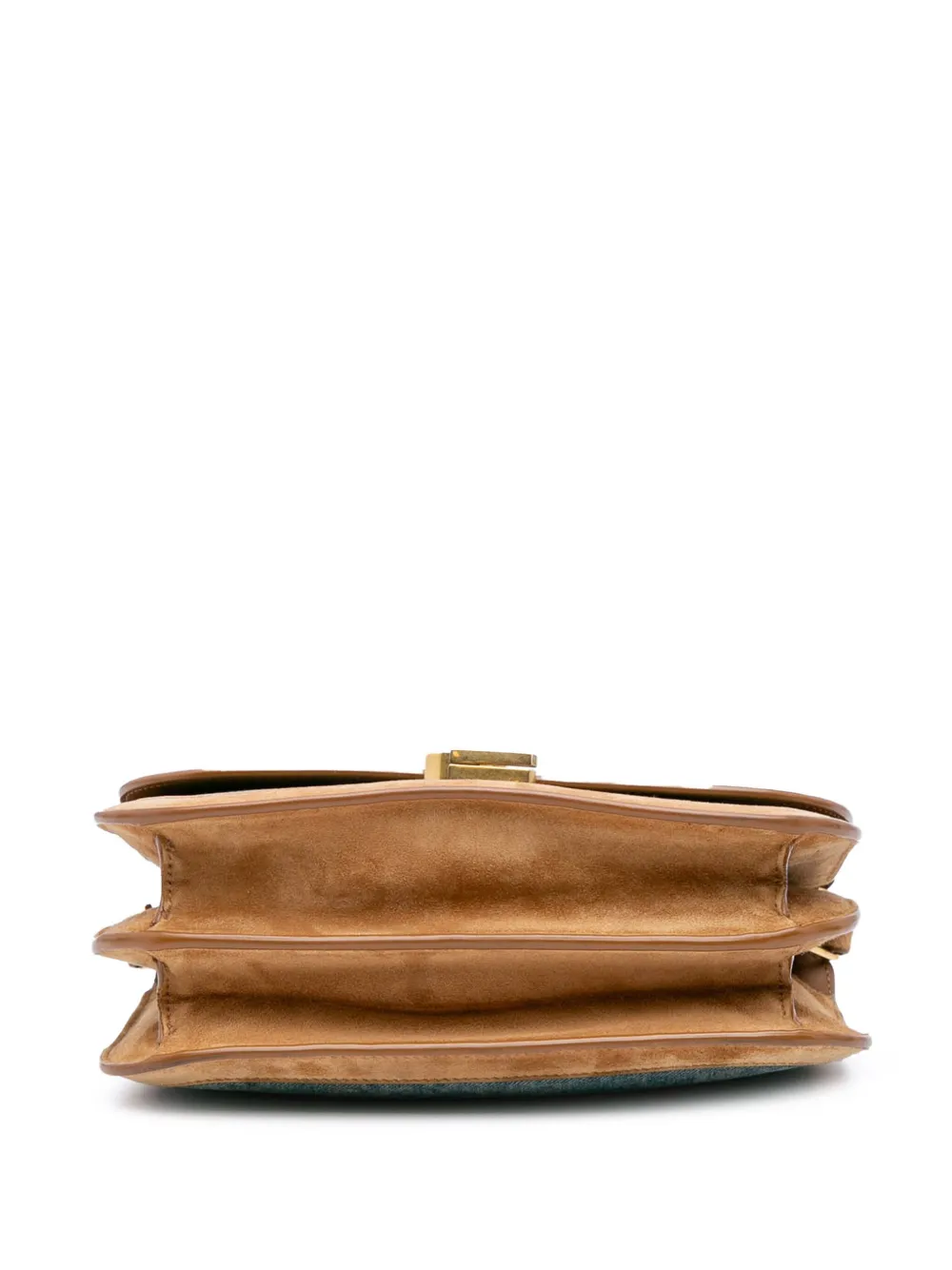 Pre-owned Saint Laurent 2020 Medium Denim Solferino Crossbody Bag In Blue
