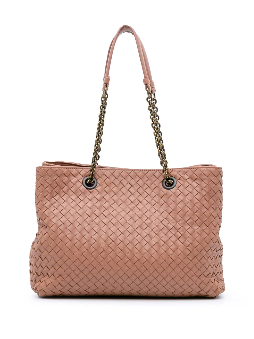 2012-2024 Medium Nappa Intrecciato Double Chain tote bag