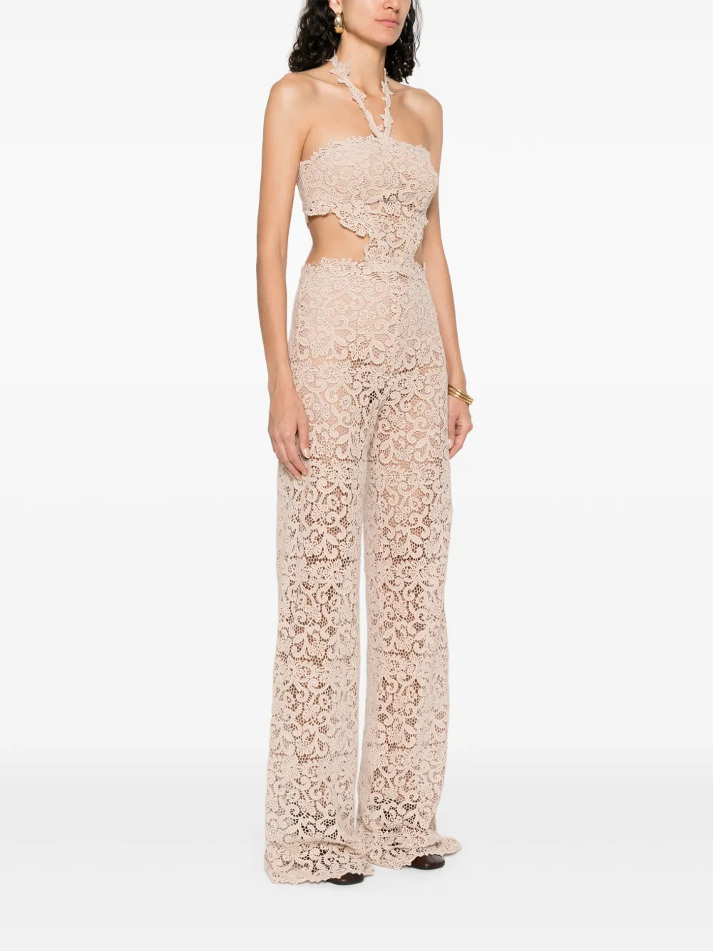 Ermanno Scervino Guipure-lace Jumpsuit