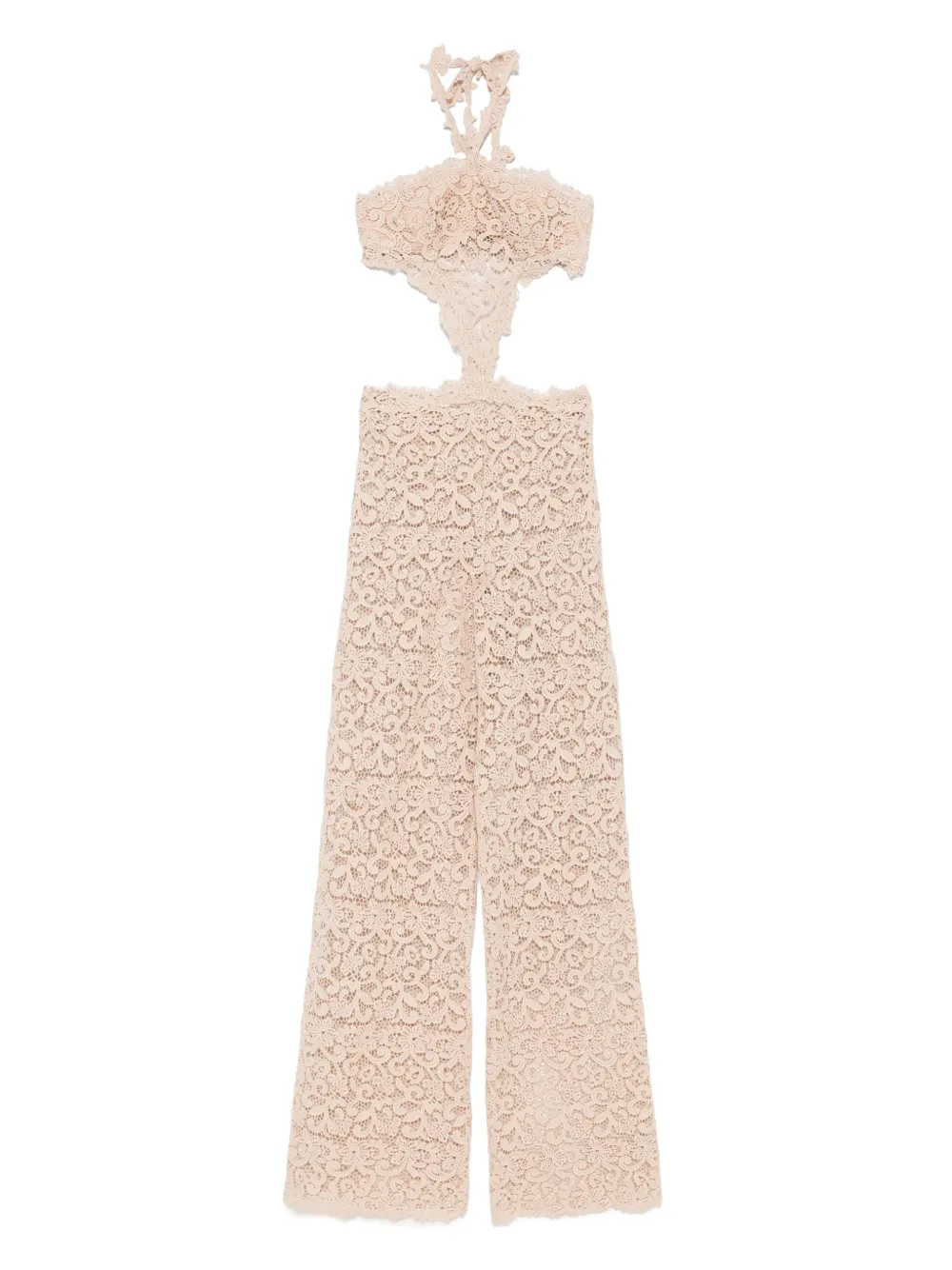 Ermanno Scervino jumpsuit con encaje de guipur | neutro | Image 1