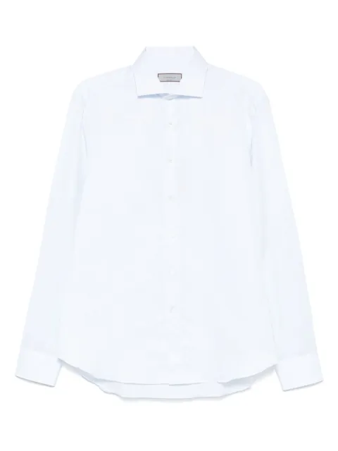Canali cutaway-collar shirt