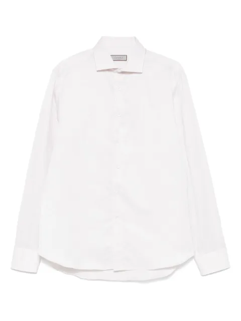 Canali cutaway-collar shirt