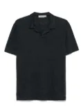 Canali linen T-shirt - Blue