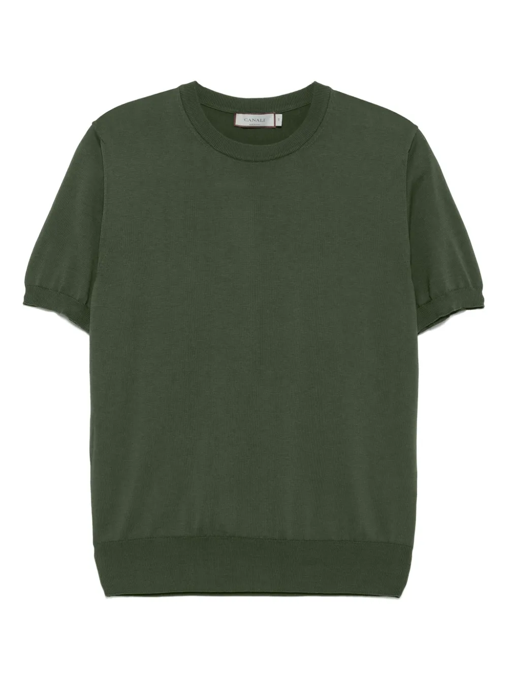 Canali playera de tejido fino | verde | Image 1