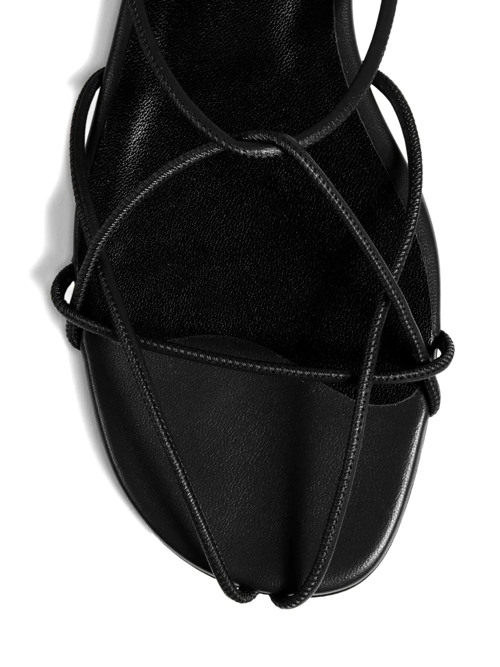 KHAITE Loulou sandals Black