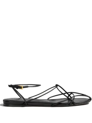 【レア美品】Khaite Black ia Satin Sandals Women's Khaite Sandals and Flip-Flops | Nordstrom