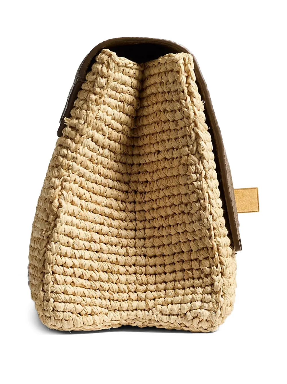 Khaite Audrey Cross Body Bag In Gold