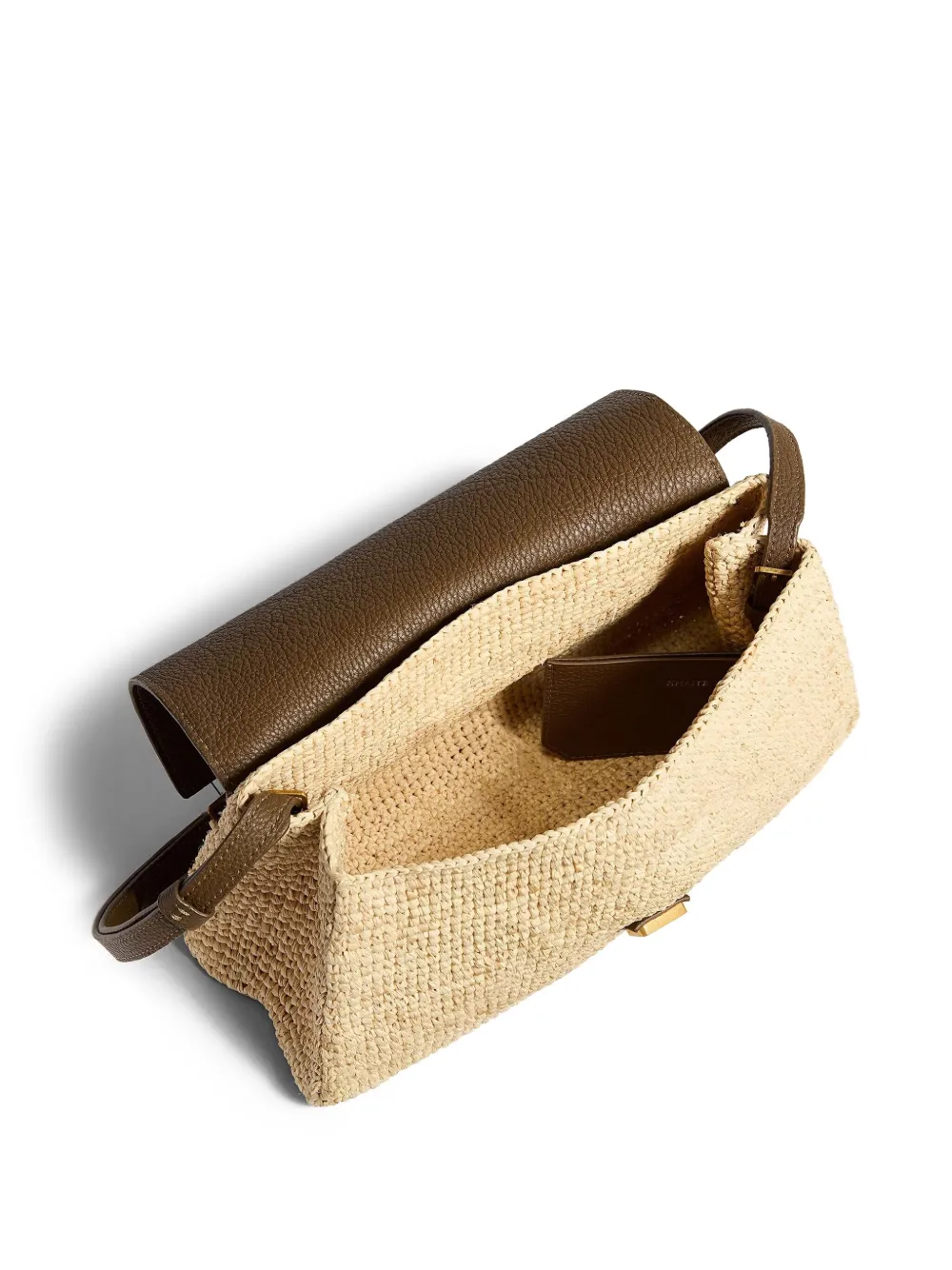 Khaite Audrey Cross Body Bag In Gold