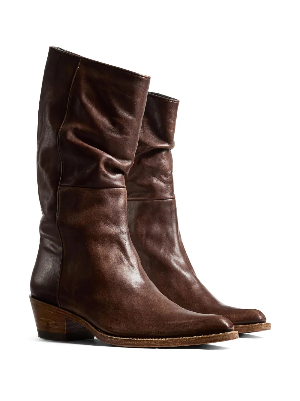 KHAITE botas Clive con tacón de 35mm | Botas cowboy | Image 2