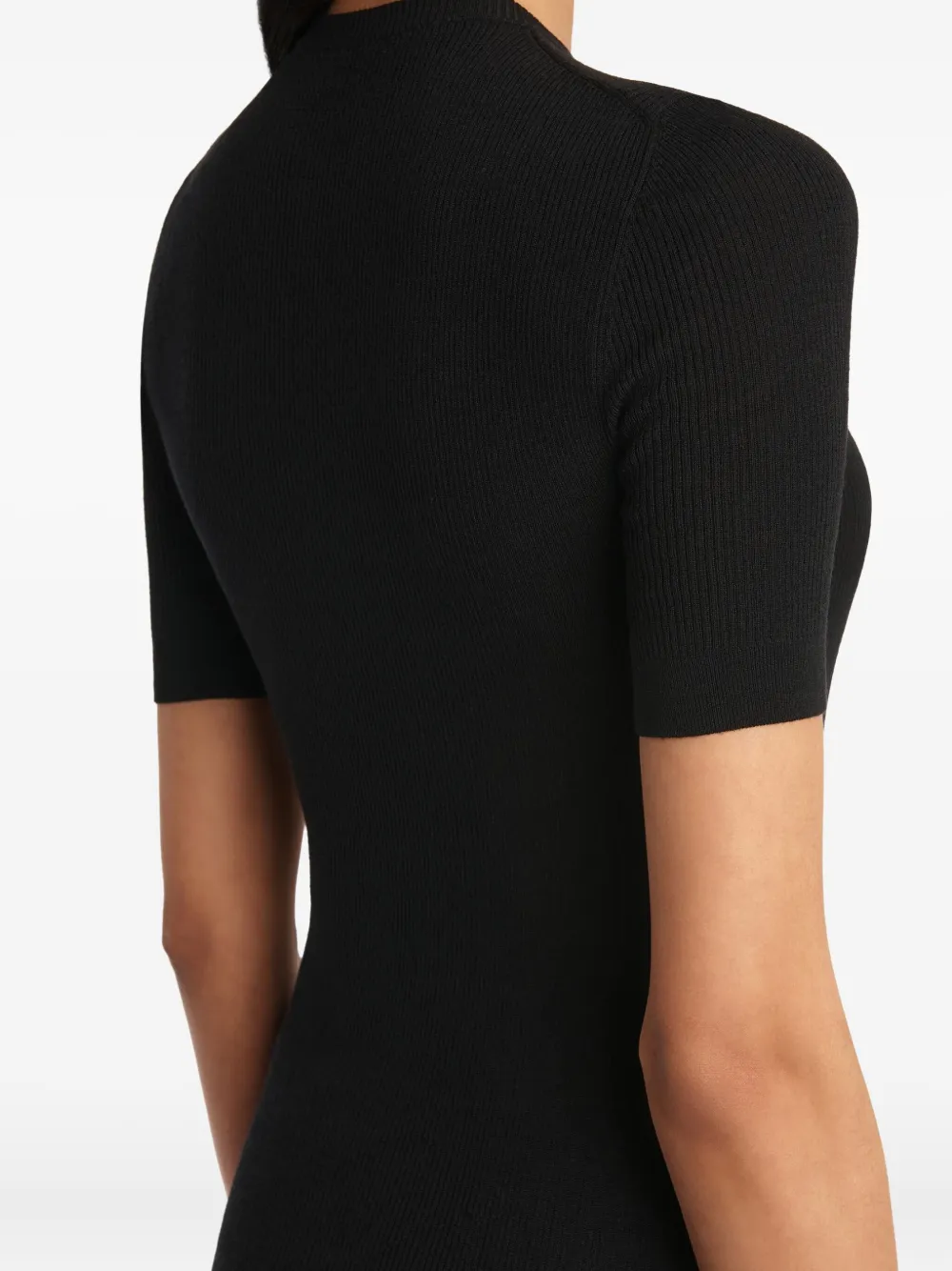 Khaite Celina Short-sleeved Crew-neck T-shirt In Black