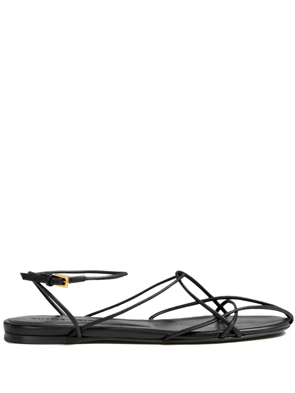 KHAITE Loulou lace-up sandals | Black | Image 1