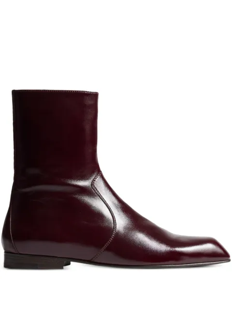 KHAITE colt zip ankle boots