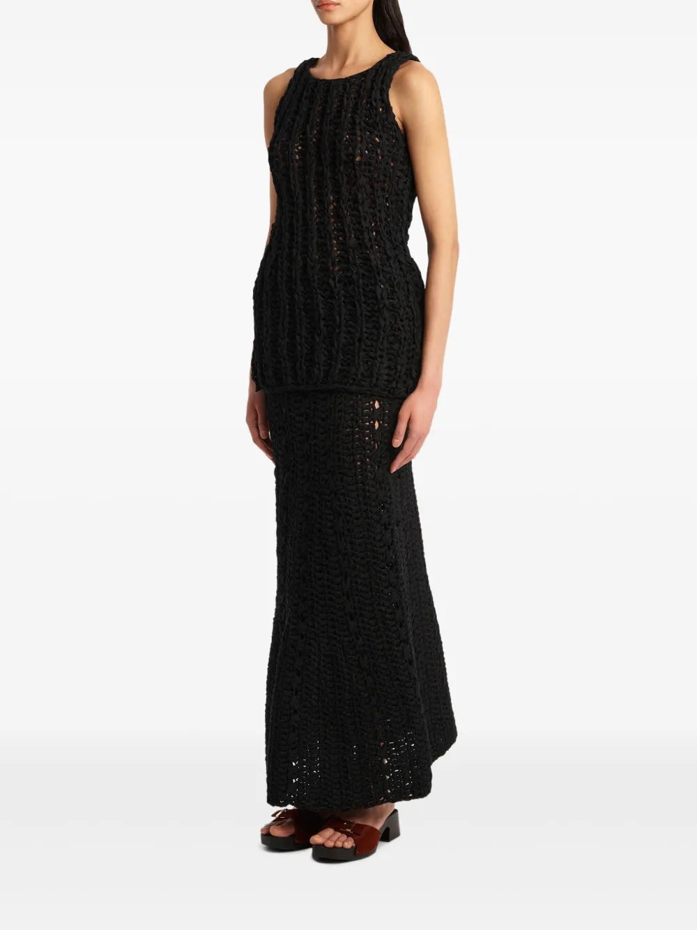 KHAITE openwork Evita top | Vests & Tank Tops | Image 2