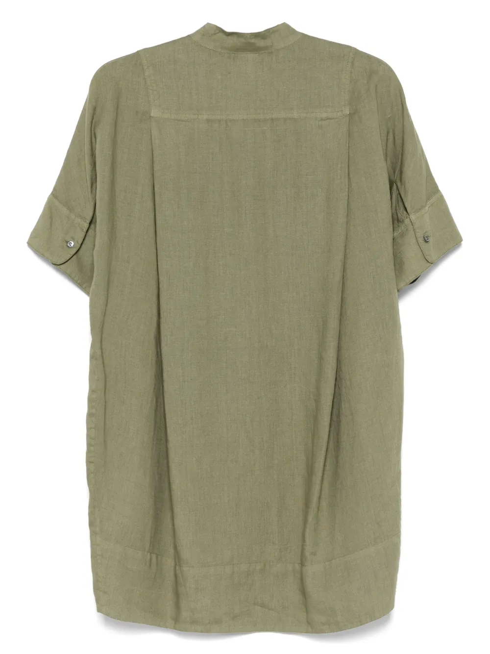 ASPESI Linnen blouse - Groen