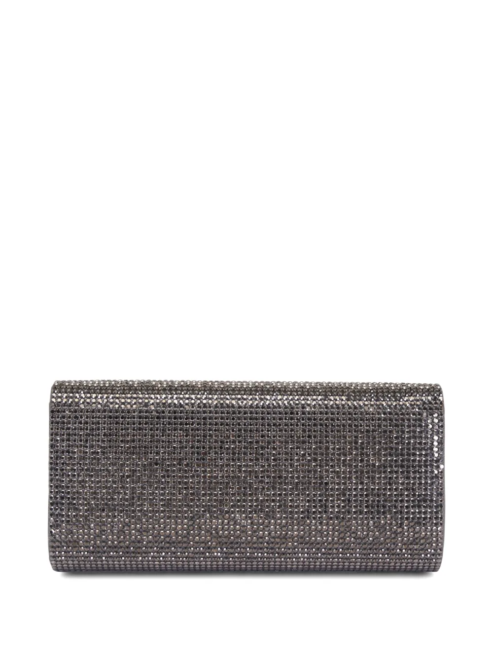 Judith Leiber Clutch verfraaid met kristallen Grijs