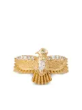 Jacquie Aiche 14K yellow gold small Thunderbird diamond ring